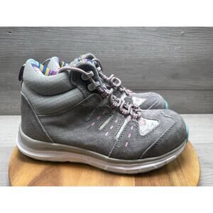Moxie Trades Womens Trisha Composite Toe Grey Suede Work Boots